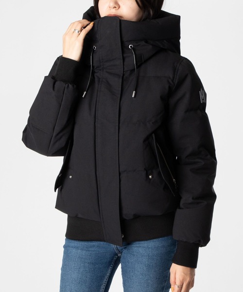Mackage（マッカージュ）の「Mackage NEFI-NFZ DOWN JACKET マッカージュ ノンファー  ダウンジャケット（ダウンジャケット/コート・レディース・ブラック・MEDIUM/SMALL/LARGE）」の3枚目の写真