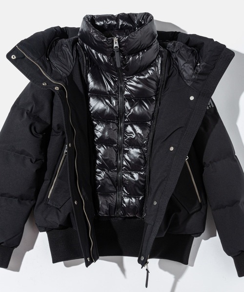 Mackage（マッカージュ）の「Mackage NEFI-NFZ DOWN JACKET マッカージュ ノンファー  ダウンジャケット（ダウンジャケット/コート・レディース・ブラック・MEDIUM/SMALL/LARGE）」の14枚目の写真