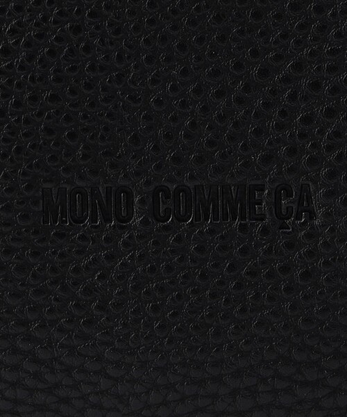MONO COMME CA(モノコムサ)の「A4サイズ対応 タックリュック(バックパック/リュック・レディース・チャコール/ブラック・FREE)」の21枚目の写真