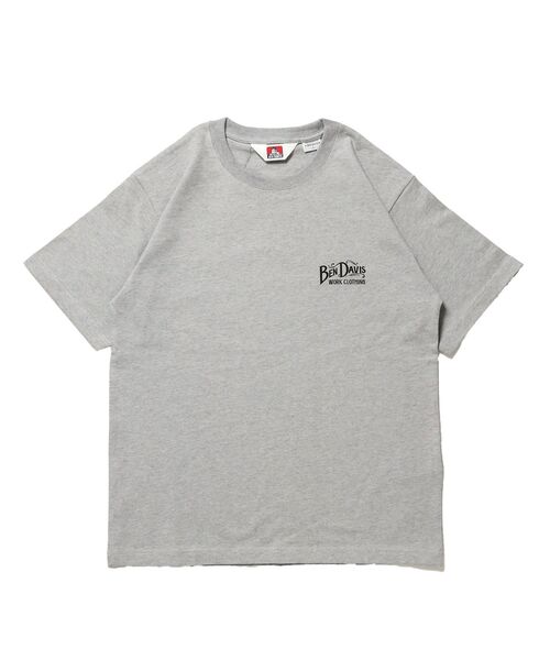 BEN DAVIS（ベンデイビス）の「【BEN DAVIS（ベンデイビス）】CLASSIC LOGO TEE / クラシックフィット Tシャツ 半袖 クルーネック プリント ワンポイント（Tシャツ/カットソー・メンズ・ブラック/ホワイト/ネイビー/グレー・MEDIUM/LARGE/X-LARGE）」の16枚目の写真