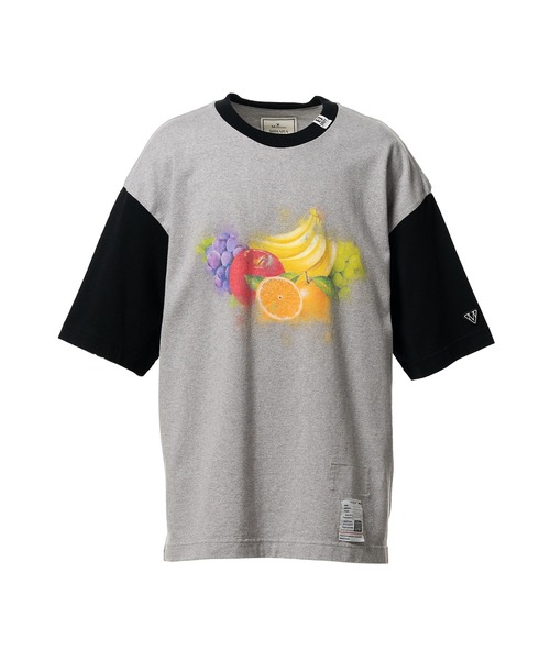 Maison MIHARA YASUHIRO(メゾンミハラヤスヒロ)の「Fruit Printed T-shirt(Tシャツ/カットソー・メンズ・ブラック/グレー/ホワイト・44/48/46)」の3枚目の写真