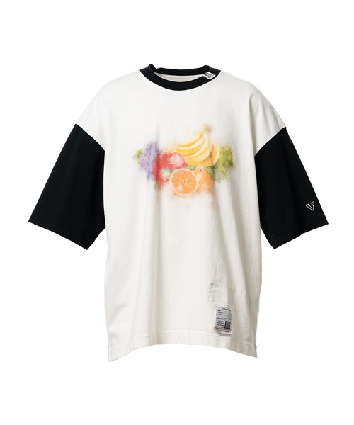 Maison MIHARA YASUHIRO(メゾンミハラヤスヒロ)の「Fruit Printed T-shirt(Tシャツ/カットソー・メンズ・ブラック/グレー/ホワイト・44/48/46)」の2枚目の写真