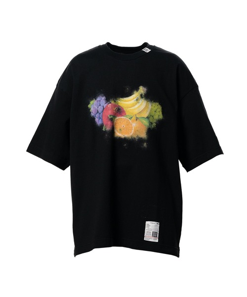 Maison MIHARA YASUHIRO(メゾンミハラヤスヒロ)の「Fruit Printed T-shirt(Tシャツ/カットソー・メンズ・ブラック/グレー/ホワイト・44/48/46)」の1枚目の写真