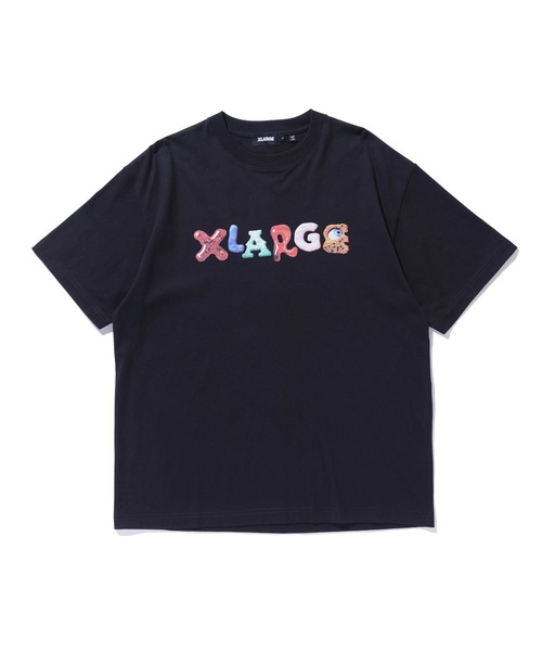 XLARGE（エクストララージ）の「LETTERS S/S TEE（Tシャツ/カットソー・メンズ・ホワイト/ライトブルー/ブラック/グリーン・XL/L/M/S）」の3枚目の写真
