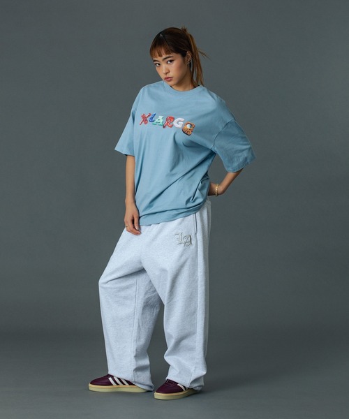 XLARGE（エクストララージ）の「LETTERS S/S TEE（Tシャツ/カットソー・メンズ・ホワイト/ライトブルー/ブラック/グリーン・XL/L/M/S）」の19枚目の写真
