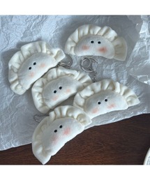 Bling Leads（ブリングリーズ）の「【Bls】【ZA】【Bling Leads】ぎょうざキーホルダー チャーム 飲茶（キーホルダー）」