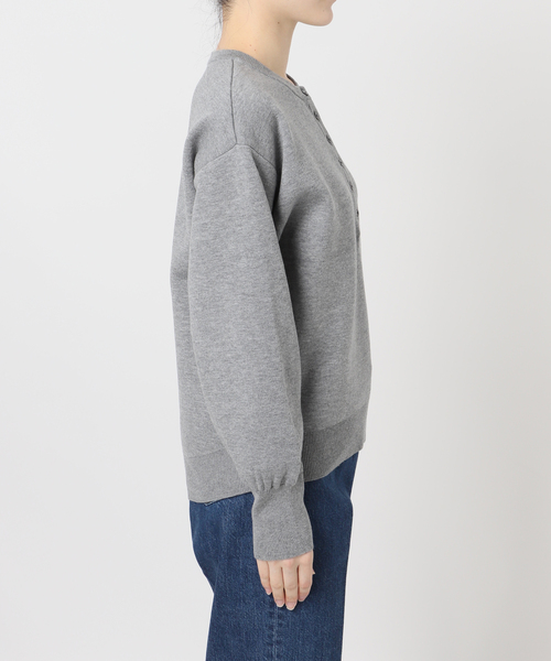 B.C STOCK（ベーセーストック）の「ウォッシャブル / 接結ニットプルオーバー（ニット/セーター・レディース・チャコールグレー/ブルー系その他/ネイビー/ホワイト・FREE）」の17枚目の写真