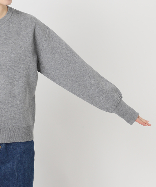 B.C STOCK（ベーセーストック）の「ウォッシャブル / 接結ニットプルオーバー（ニット/セーター・レディース・チャコールグレー/ブルー系その他/ネイビー/ホワイト・FREE）」の18枚目の写真