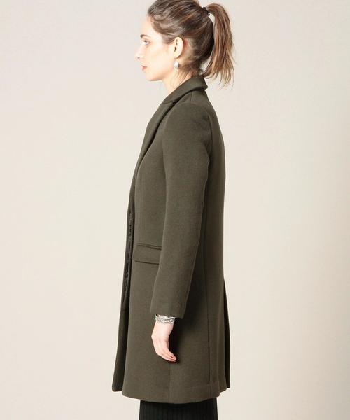 BEAUTY&YOUTH UNITED ARROWS（ビューティーアンドユースユナイテッドアローズ）の「BY メルトンチェスターコート◆（チェスターコート・レディース・ブラック/オリーブ・SMALL/MEDIUM）」の5枚目の写真