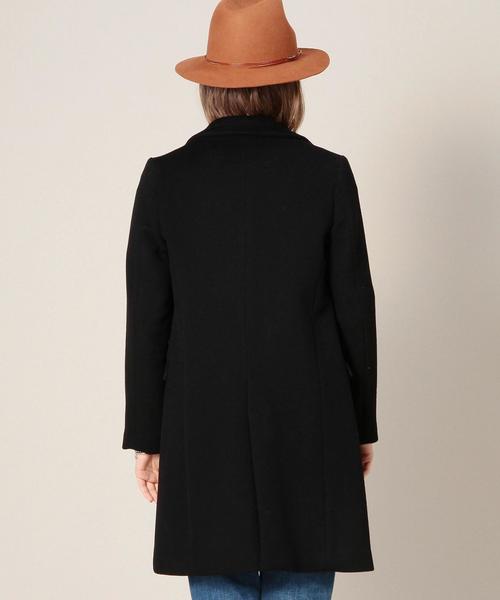 BEAUTY&YOUTH UNITED ARROWS（ビューティーアンドユースユナイテッドアローズ）の「BY メルトンチェスターコート◆（チェスターコート・レディース・ブラック/オリーブ・SMALL/MEDIUM）」の16枚目の写真