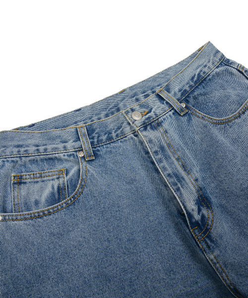 NINEZ(ナインゼット)の「ラインストレートデニムパンツ25DP01(デニムパンツ・メンズ・その他・M/XL/2XL)」の8枚目の写真