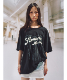 TROMPE LOEIL CORSET TOP_BLACK