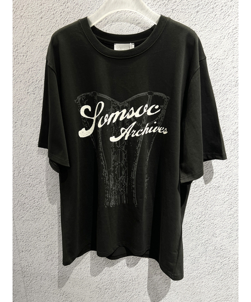 SOMSOC(ソムソック)の「TROMPE LOEIL CORSET TOP_BLACK(Tシャツ/カットソー・レディース・その他・FREE)」の4枚目の写真