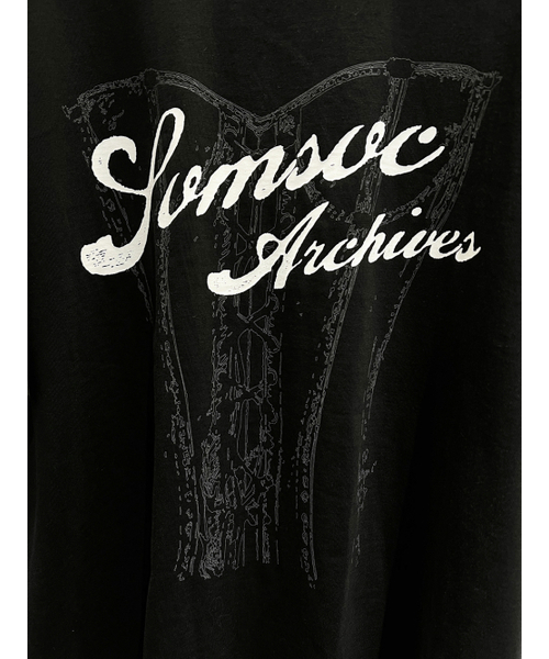 SOMSOC(ソムソック)の「TROMPE LOEIL CORSET TOP_BLACK(Tシャツ/カットソー・レディース・その他・FREE)」の5枚目の写真