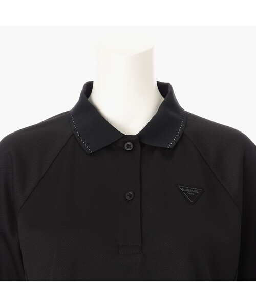 BRIEFING（ブリーフィング）の「【BRIEFING GOLF／ブリーフィングゴルフ】 LA WS COOLCORE POLO RF（Tシャツ/カットソー・レディース・ブラック/ホワイト/グレー/ブルー・M/L/S）」の17枚目の写真