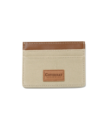 COVERNAT（カバーナット）の「キャンバスカードホルダー ベージュ（財布）」
