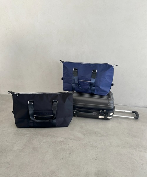 MYMOOD.(マイムード)の「4色展開 2WAY仕様 大容量トラベルバッグ ボストンバッグ(ボストンバッグ・レディース・ピンク/ネイビー/モカ/ブラック・FREE)」の12枚目の写真