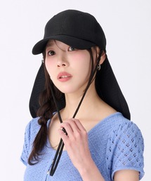 estaa（エスタ）の「【WEB限定】遮光100％ UVカット 遮熱 接触冷感 洗える キャップ（キャップ）」