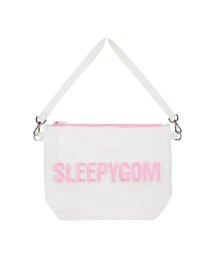 SLEEPYGOM（スリーピーゴーム）の「Pink Terry pouch（ポーチ）」