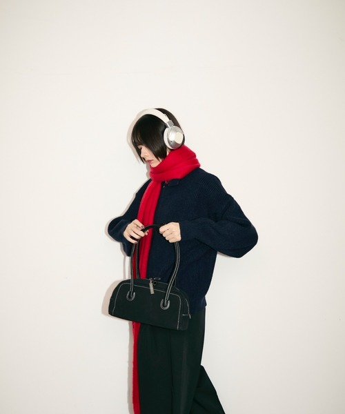 TONER(トナー)の「ステッチミニボストンバッグ/ロゴプレート付き(ボストンバッグ・レディース・ブラウン/ブラック・FREE)」の21枚目の写真