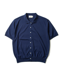 AMFEAST（アンフィースト）の「エッセンシャルハーフニットシャツネイビー（ニット/セーター）」