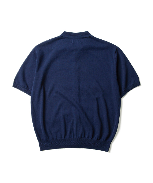 AMFEAST(アンフィースト)の「エッセンシャルハーフニットシャツネイビー(ニット/セーター・メンズ・その他・X-LARGE/MEDIUM/LARGE)」の3枚目の写真