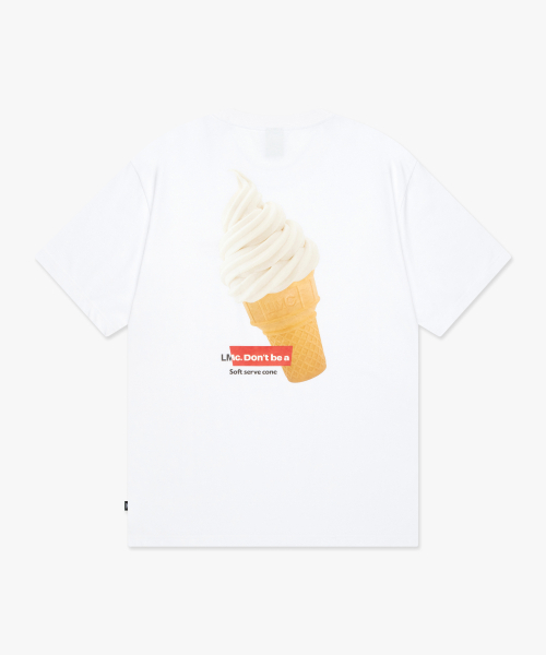 LMCの「ソフトアイスクリームTシャツ ホワイト（Tシャツ/カットソー・レディース・その他・S/M/L/XL）」の5枚目の写真