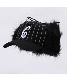 MAISON DE THERESE（メゾン ド テレーズ）の「ロゴ刺繍ベースボールキャップ/ファー帽子 フライトキャップ（キャップ）」