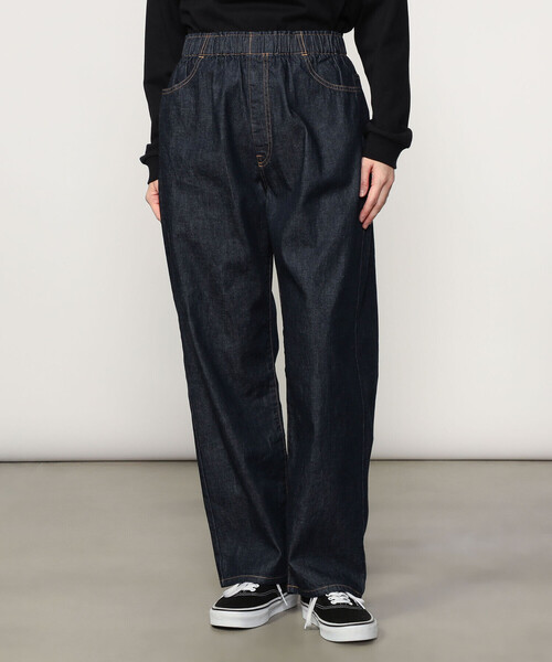 DANTON | カラーデニム イージーパンツ WOMEN（デニムパンツ）｜DANTON