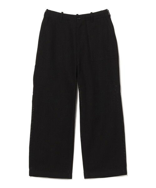 UNIVERSAL OVERALL（ユニバーサルオーバーオール）の「【別注】UNIVERSAL OVERALL / MESH CRAZY BAKER PANTS（その他パンツ・メンズ・オリーブ/ブラック・LARGE/MEDIUM/SMALL/X-LARGE）」の3枚目の写真