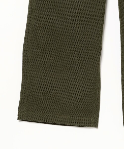 UNIVERSAL OVERALL（ユニバーサルオーバーオール）の「【別注】UNIVERSAL OVERALL / MESH CRAZY BAKER PANTS（その他パンツ・メンズ・オリーブ/ブラック・LARGE/MEDIUM/SMALL/X-LARGE）」の10枚目の写真