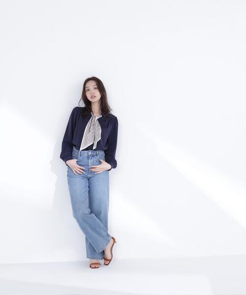 新品　ナチュラルビューティー　ブラウス　札付き ◇デザインスカーフ付ブラウス（シャツ/ブラウス）｜NATURAL BEAUTY