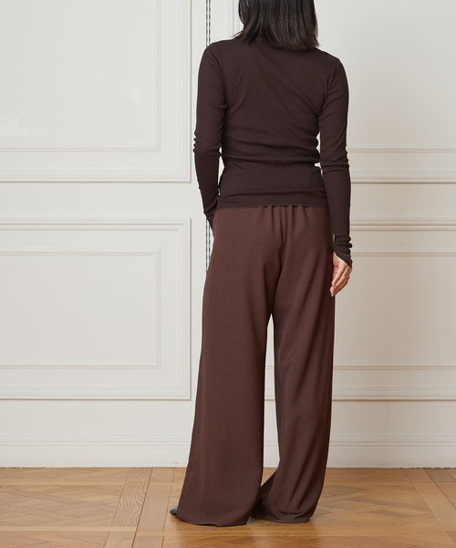 IENA LA BOUCLE（イエナラブークル）の「IENA LA BOUCLE コットンリブカーディガン（カーディガン/ボレロ・レディース・ブラック/ブラウン・FREE）」の16枚目の写真