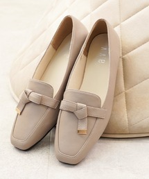 a.v.v（アーヴェヴェ）の「a.v.v / 結びリボン ローファーパンプス（ローファー）」