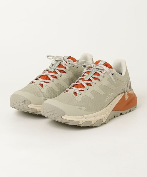 KEEN(キーン)の「TARGHEE APEX WP / ターギー エイペックス ウォータープルーフ / メンズ シューズ(スニーカー・メンズ・ベージュ系その他・30cm/29cm/28cm/27.5cm/27cm/26.5cm/26cm/25.5cm/25cm/28.5cm)」の9枚目の写真