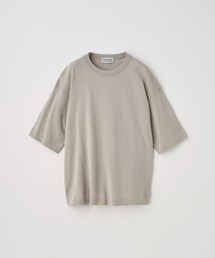 コットンニットTシャツ