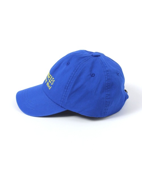 BAYFLOW（ベイフロー）の「[コーデのポイントに♪]コットンツイルロゴCAP(KIDS)（キャップ・キッズ・ブラウン/ブルー/オフホワイト・FREE）」の15枚目の写真