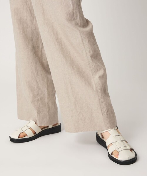 ODETTE E ODILE（オデットエオディール）の「ニュークラシックフィッシャーマン サンダル30↑（サンダル・レディース・オフホワイト/ブラック・24.5cm/24cm/23.5cm/23cm/22.5cm/25cm/22cm）」の8枚目の写真