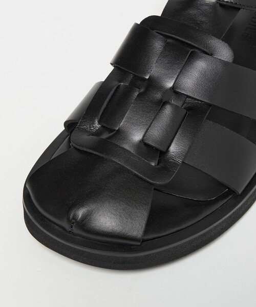 ODETTE E ODILE（オデットエオディール）の「ニュークラシックフィッシャーマン サンダル30↑（サンダル・レディース・オフホワイト/ブラック・24.5cm/24cm/23.5cm/23cm/22.5cm/25cm/22cm）」の17枚目の写真