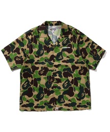 A BATHING APE | ABC CAMO OPEN COLLAR SS SHIRT(シャツ/ブラウス)