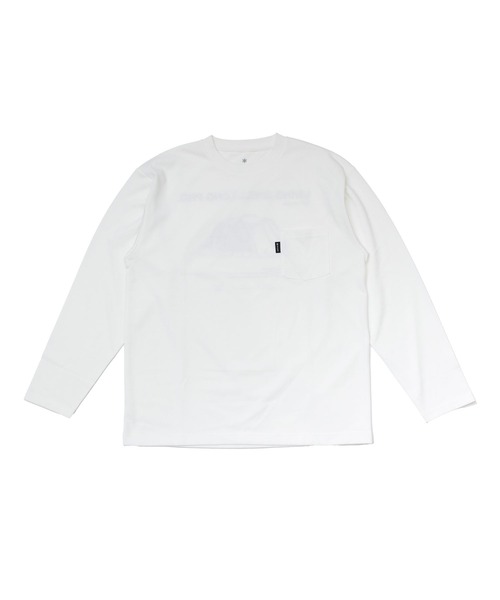 Snow Peak(スノーピーク)の「【オンライン限定】Living Shell Long Pro. L/S Tshirt 長袖 ロンT Tシャツ(Tシャツ/カットソー・メンズ・オフホワイト/ブラック・XXL/XL/L/M/S)」の16枚目の写真