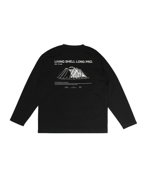 Snow Peak(スノーピーク)の「【オンライン限定】Living Shell Long Pro. L/S Tshirt 長袖 ロンT Tシャツ(Tシャツ/カットソー・メンズ・オフホワイト/ブラック・XXL/XL/L/M/S)」の17枚目の写真