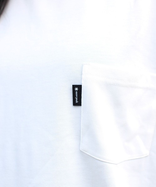 Snow Peak(スノーピーク)の「【オンライン限定】Living Shell Long Pro. L/S Tshirt 長袖 ロンT Tシャツ(Tシャツ/カットソー・メンズ・オフホワイト/ブラック・XXL/XL/L/M/S)」の6枚目の写真