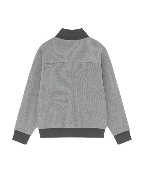 THECOLDESTMOMENT（ザコールデストモーメント）の「TCM cozy line jersey zip-up (grey)（その他アウター・レディース・その他・SMALL/MEDIUM/LARGE）」の3枚目の写真