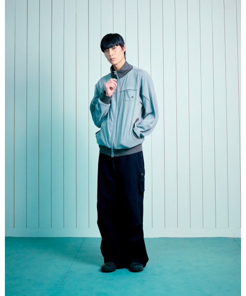 THECOLDESTMOMENT（ザコールデストモーメント）の「TCM cozy line jersey zip-up (grey)（その他アウター・レディース・その他・SMALL/MEDIUM/LARGE）」の8枚目の写真