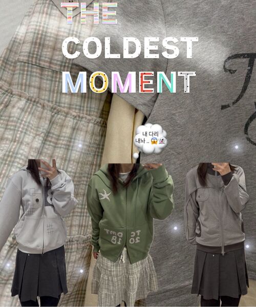 THECOLDESTMOMENT（ザコールデストモーメント）の「TCM cozy line jersey zip-up (grey)（その他アウター・レディース・その他・SMALL/MEDIUM/LARGE）」の14枚目の写真
