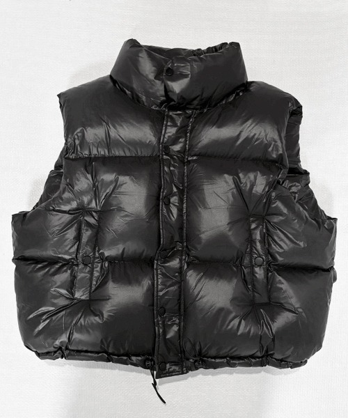 YACA(ヤーカ)の「Compact Padding Vest/コンパクトパディングベスト【unisex item】(ベスト・レディース・ブラック・FREE)」の10枚目の写真
