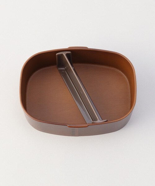 212 KITCHEN STORE（トゥワントゥキッチンストア）の「抗菌わっぱワンタッチ一段ランチボックス(仕切付) 茶（お弁当箱・レディース・その他・00）」の5枚目の写真