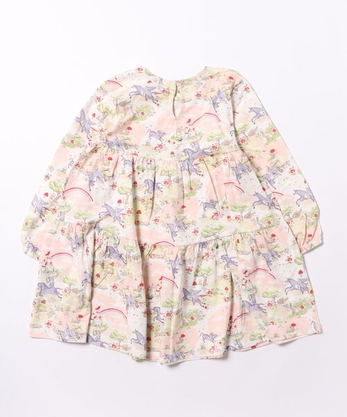 Cath Kidston（キャスキッドソン）の「キッズ ロングスリーブ ティアードドレス Pink Unicorn（ワンピース・キッズ・ピンク・100/110/120）」の10枚目の写真