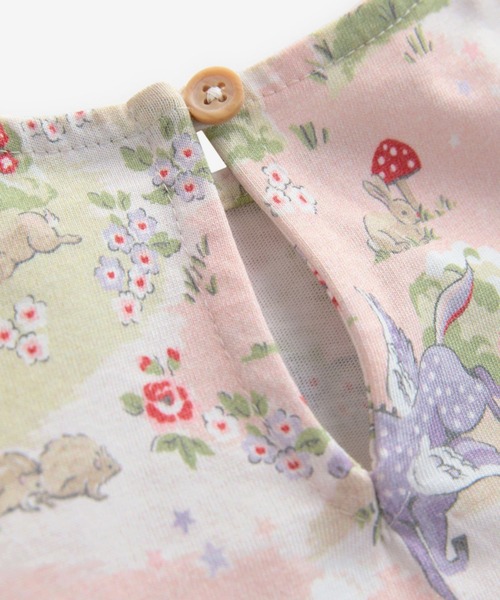 Cath Kidston（キャスキッドソン）の「キッズ ロングスリーブ ティアードドレス Pink Unicorn（ワンピース・キッズ・ピンク・100/110/120）」の9枚目の写真